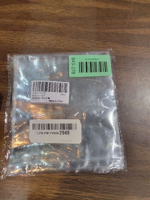 Photo 1 of 2026 MahjongCard Sleeves 4PCS, Transparent Plastic Covers