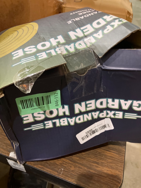 Photo 1 of 100 ft Expandable Garden Hose - Superior Strength 3750D - 3 -Layer Latex Core - Expanding Water hoses - Extra Strong Brass Connectors/Storage Bag