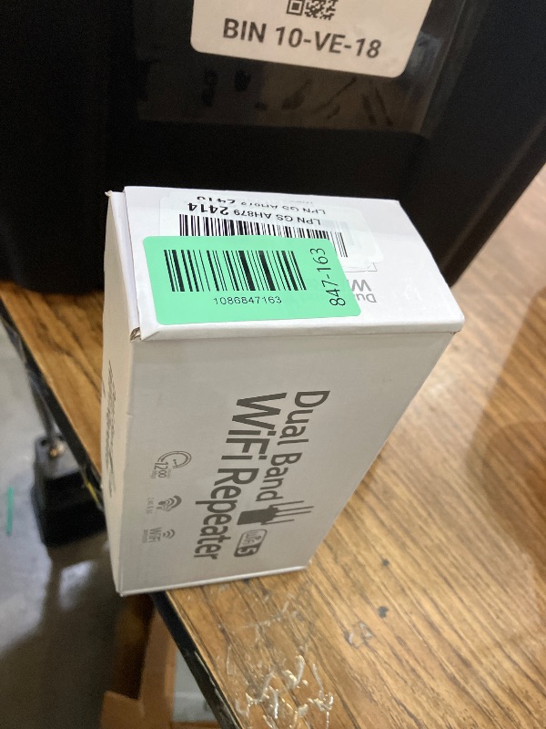 Photo 1 of 105 Devices WiFi Extender,WiFi Signal Booster with 4 Directional Antennas,1.2Gbps Dual Band WiFi Booster and 12880 Sq.Ft Coverage,EasyMesh and one Ethernet Port