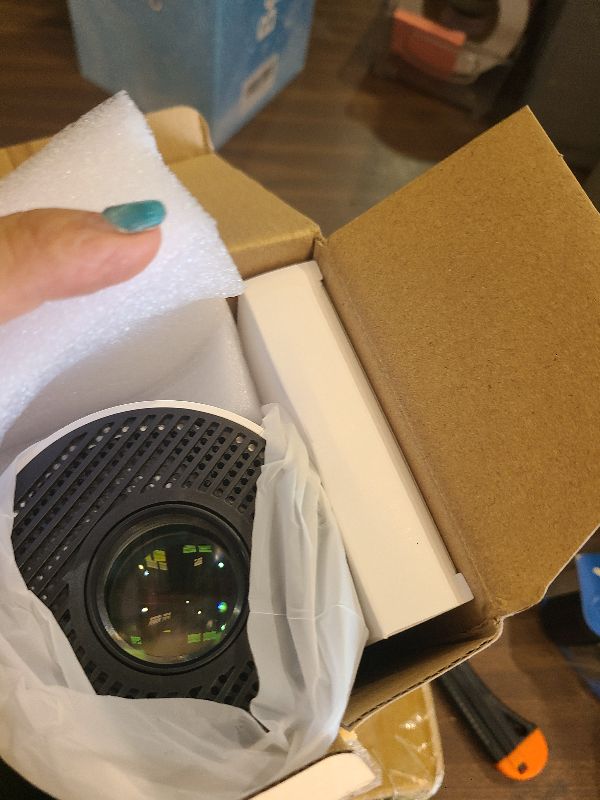 Photo 1 of 1080P support Mini Projector Portable, 270 Degree Rotation,Smart Projector with Wifi and Bluetooth,Auto Vertical Keystone, Compatible with HDMI/USB/TV sticks/Smartphones/laptops[Built-in Apps]