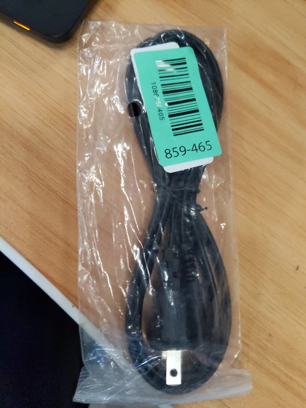 Photo 1 of 2 Prong Printer Power Cord/Printer Power Cable for Canon PIXMA MP160 And Many Different Other Model Canon HP,Lexmark,Dell,Brother,Epson.
