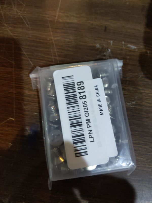 Photo 1 of 1/4-20 x 3/8'' (50 Pack) Flat Head Machine Screw, Phillips Drive, 304 Stainless Steel 18-8, Bright Finish, Fully Machine Thread