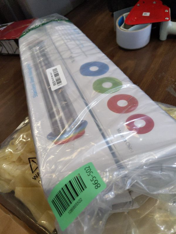Photo 1 of 2 Pack Rolling Pin with a Silicone Baking Pastry Mat, Adjustable Rolling Pin with Thickness Rings, 17" Dough Roller for Baking Pizza, Pastry and Cookies, Kitchen Essential