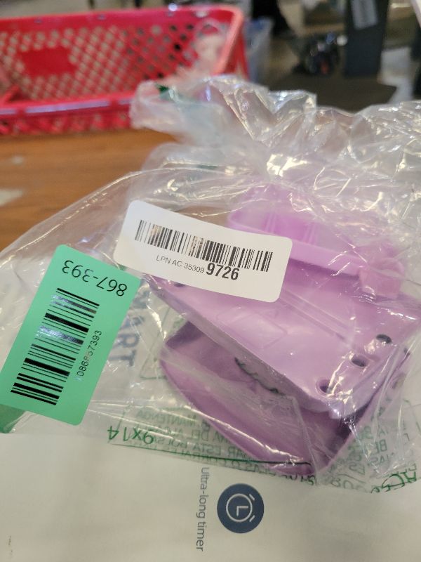 Photo 1 of 2 Hole Punch, Metal Purple Two Hole Punch for Crafts, Adjustable Manual Paper Puncher Office Punchers for A4/A5/B5 Looseleaf Book and Home Supplies, 8 Sheet Capacity