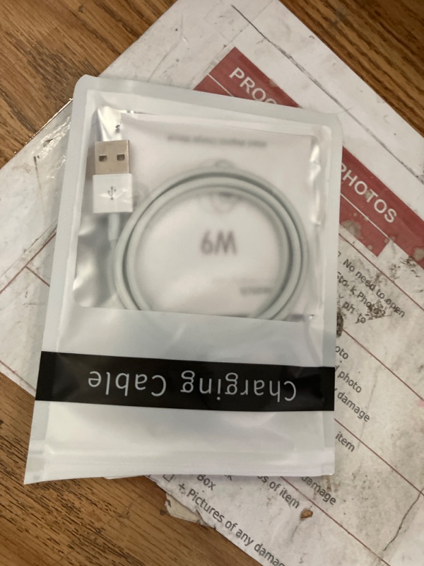 Photo 1 of ???? ???????? for Apple Watch Charger Magnetic Fast Charging Cable [Portable] Magnetic Wireless Charging Compatible with iWatch Series Ultra/SE/11/10/9/8/7/6/5/4/-[3.3FT] White