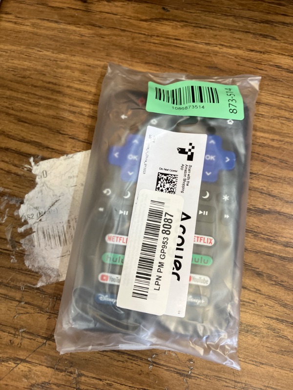Photo 1 of (Pack of 2) Replacement Remote Control Only for Roku TV, Compatible for TCL Roku/Hisense Roku/Onn Roku/Sharp Roku/Element Roku/Westinghouse Roku/Philips Roku Smart TVs (Not for Roku Stick and Box)