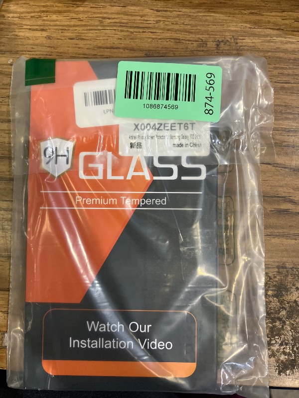 Photo 1 of [2+2 Pack] Glass Privacy Screen Protector for Samsung Galaxy S22 Ultra 5G, 9H Tempered Glass, Ultrasonic Fingerprint Compatible,HD Clear Anti-Spy Film for Galaxy S22 Ultra Glass Screen Protector