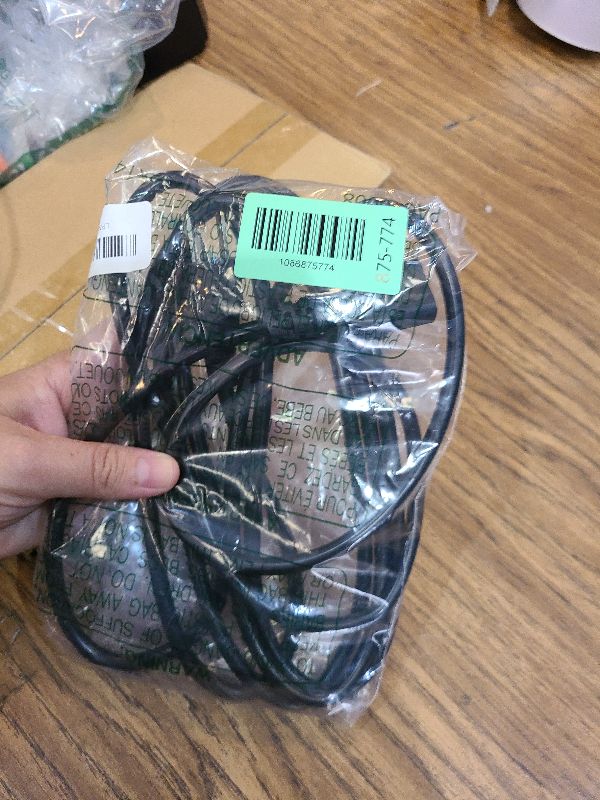 Photo 1 of 10Ft 3 Prong AC Power Cord TV Universal Treadmills Cable for Computer Monitor, Horizon Fitness Treadmills, Superfit, BowFlex, Sole E35 E55 F63 F80,Goplus, Walking Pad Treadmill Charger Replacement