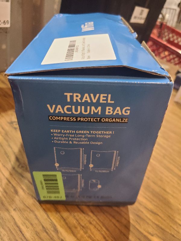 Photo 1 of 15 Packs Vacuum Bags for Travel with Rechargeable Pump, 3 Sizes Vacuum Seal Bags for Clothing, Compression Vacuum Travel Bags for Luggage, Vacuum Packing Bags for Closet Organization