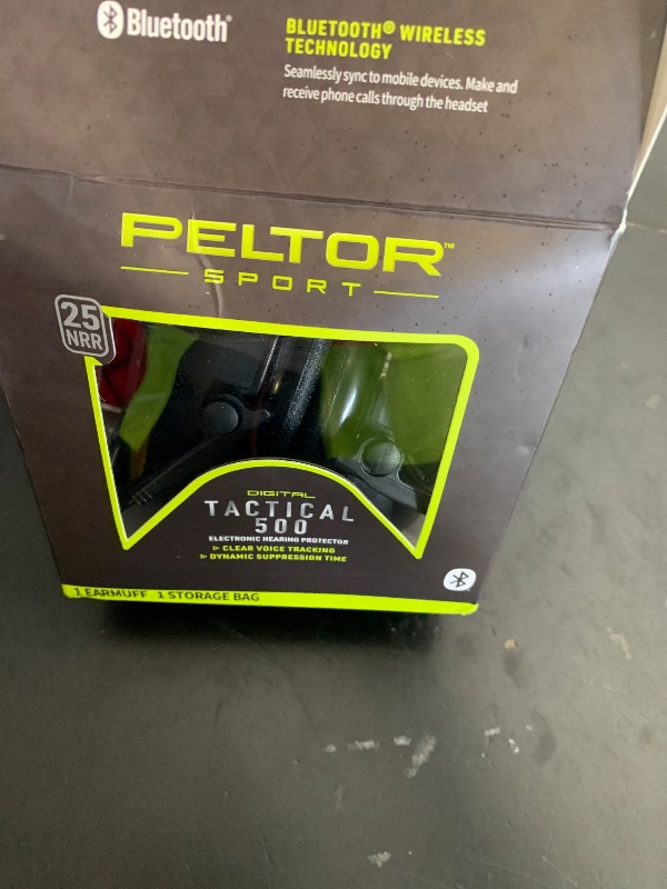 Photo 1 of Peltor Sport Tactical 500 Bluetooth Earmuffs