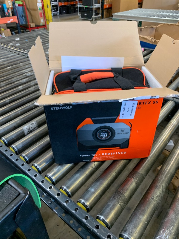 Photo 1 of ETENWOLF VORTEX S6 Cordless Air Compressor 19200mAh