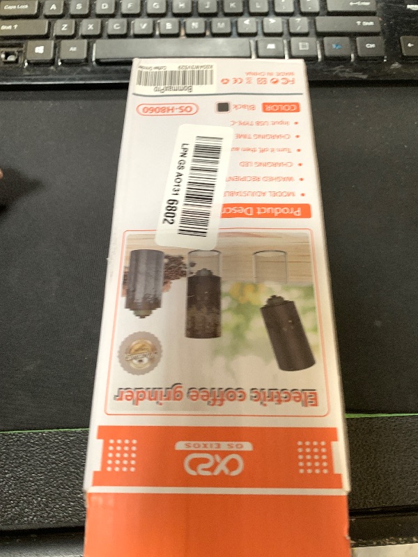 Photo 1 of BommaxPro Portable Electric Burr Coffee Grinder