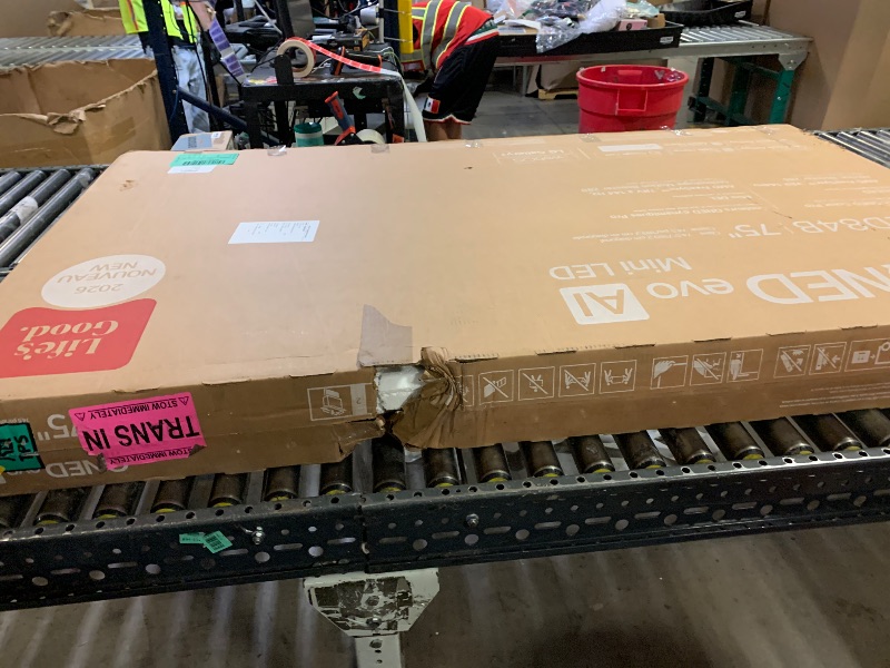 Photo 1 of LG 75-Inch QNED evo 4K Mini LED Smart TV