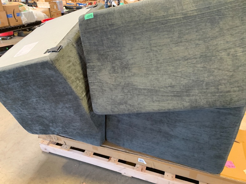 Photo 1 of Novilla 104" Modular Cloud Sectional Sofa - Dark Grey Chenille