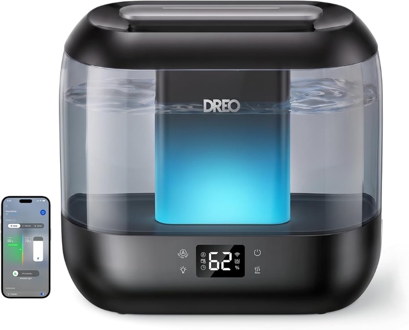 Photo 1 of DREO Smart Humidifiers for Bedroom, 4L Cool Mist Humidifier