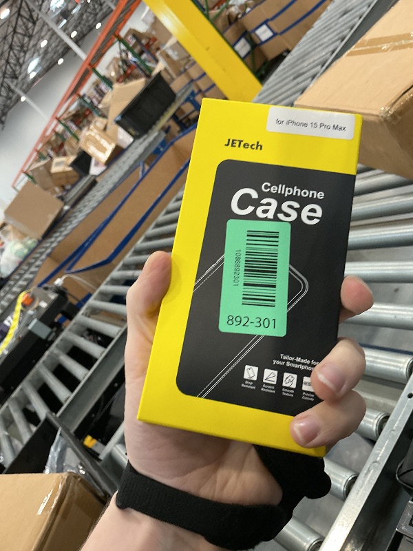 View 2 of JETech Case for iPhone 15 Pro Max, Anti-Yellowing, Clear