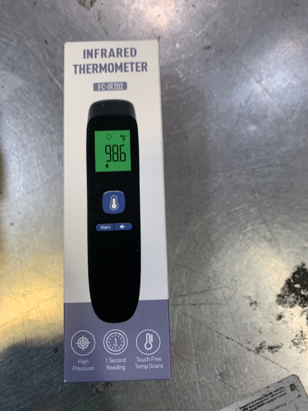 Photo 1 of ANMEATE Non-Contact Forehead Thermometer - Black