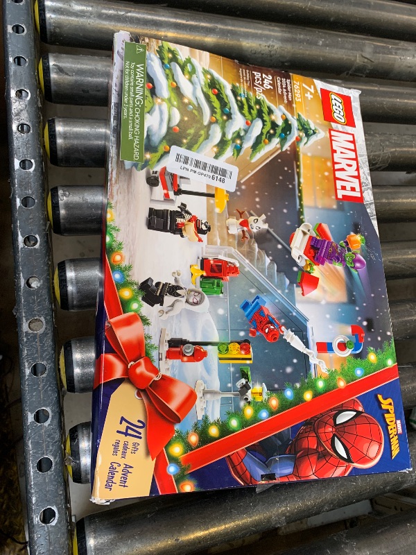 View 2 of ****MISSING PARTS AND MINIFIGS***

LEGO Marvel Spider-Man Advent Calendar 2024 for Kids - Christmas Advent Calendar with Mini Builds & 5 Minifigures, Ages 7+ - Spider-Man Toy for Boys & Girls - Gift Idea for Holidays - 76293