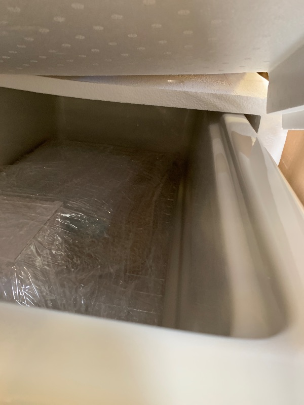 Photo 1 of Offset Drain White Undermount Workstation Kitchen Sink 33" for Kitchen