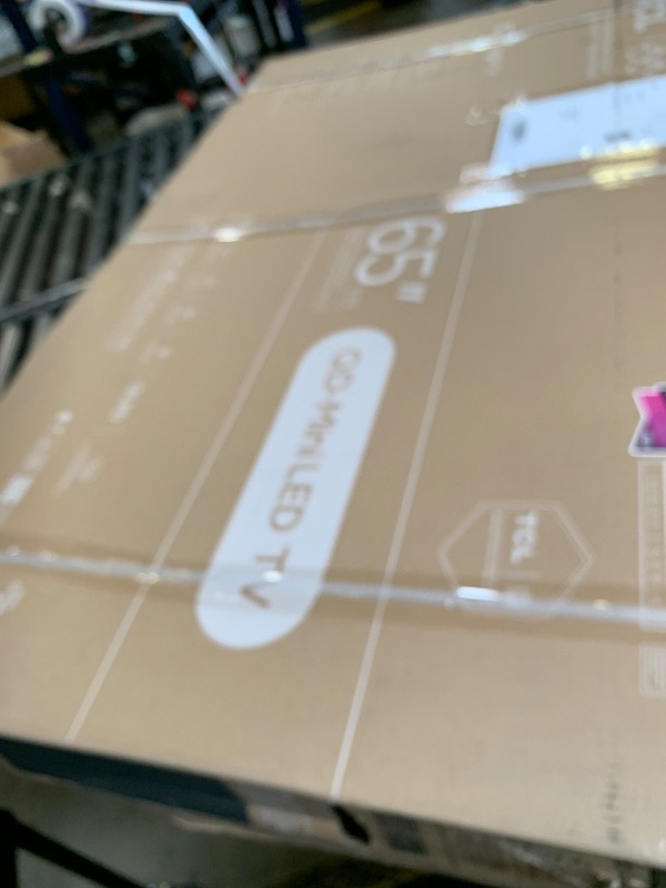 Photo 1 of TCL 65 Inch QM6K Series Mini LED QLED 4K Smart TV