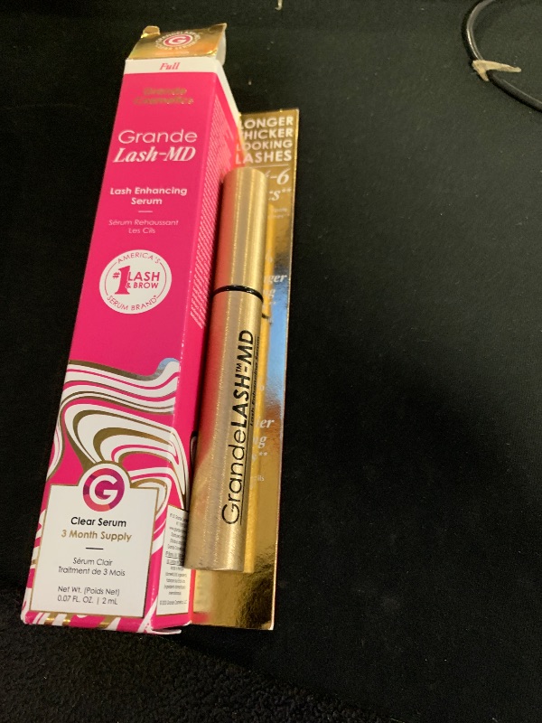 Photo 1 of Grande Cosmetics GrandeLASH-MD Lash Enhancing Serum, 2mL, Cruelty-Free