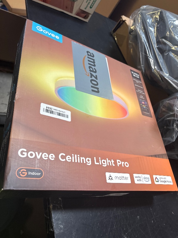 Photo 1 of Govee Smart Ceiling Light 4300LM 15 Inch, RGBIC 2700K-6500K 1 Pack