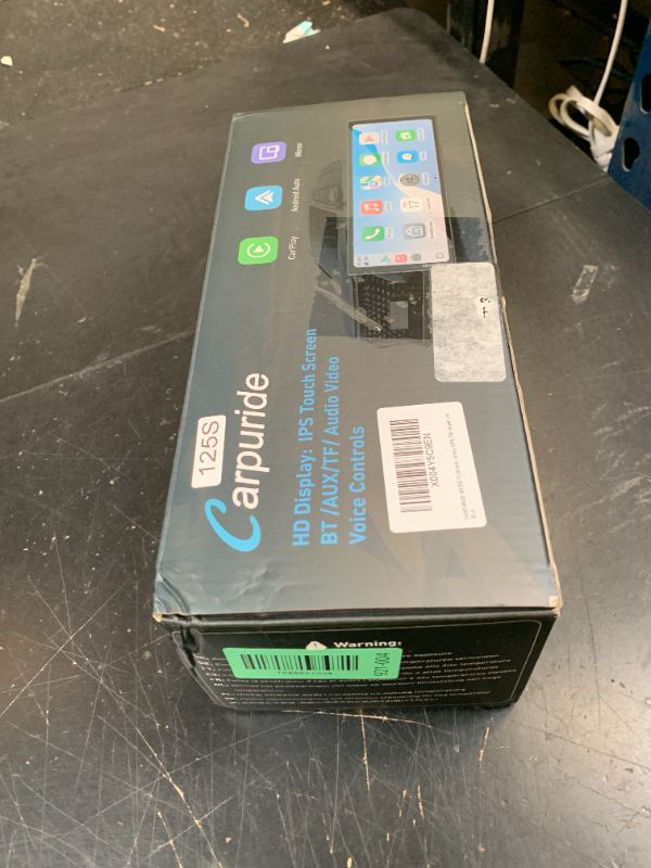 Photo 1 of Carpuride W125S 11.26" Wireless CarPlay Android Auto Screen with Dash Cam