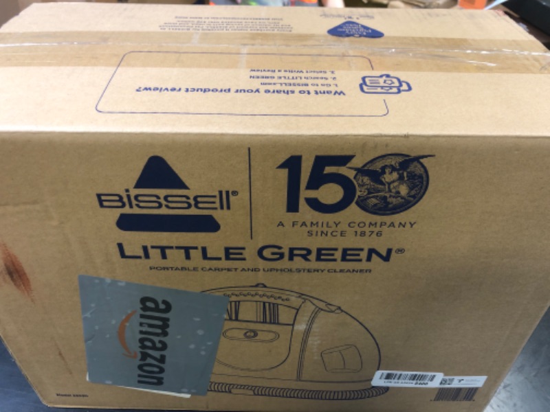 Photo 1 of BISSELL Little Green Multi-Purpose Portable Carpet Cleaner, 3353D