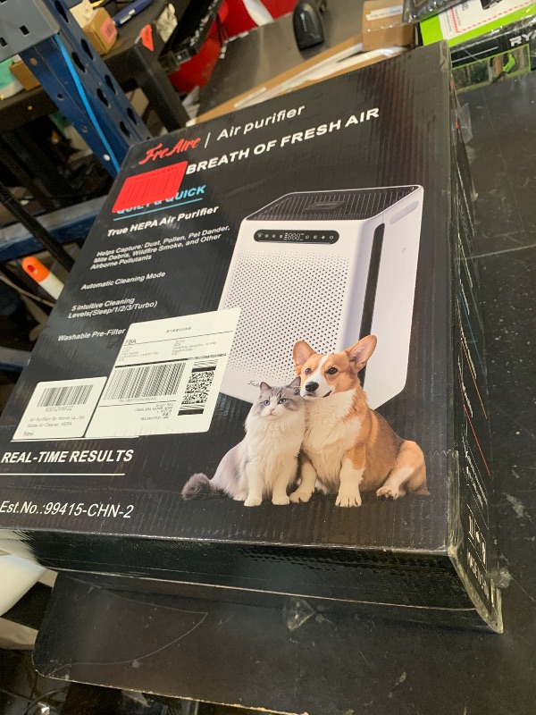 Photo 1 of FreAire Air Purifier (White, 2600 Sq. Ft.)