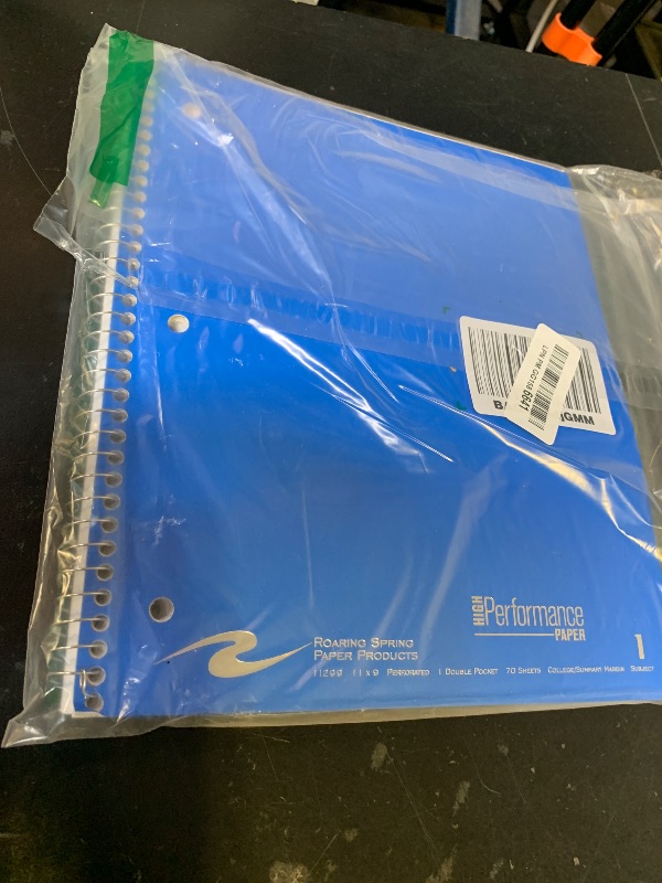 Photo 1 of ROARING SPRING Law Ruled Spiral Notebook, 1 Subject, 11" x 9"