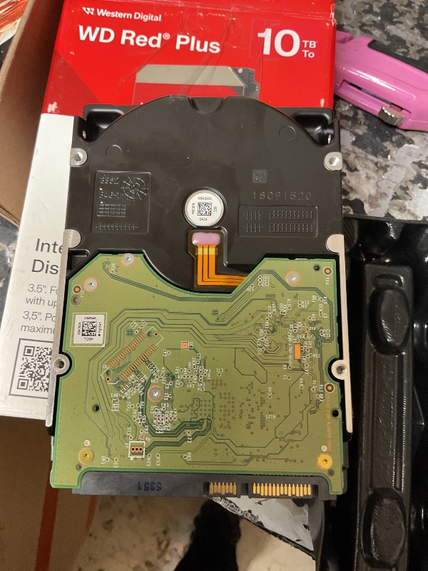 Photo 4 of Western Digital 10TB WD Red Plus NAS Internal Hard Drive