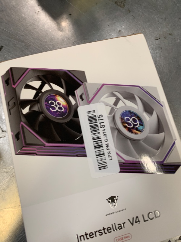 Photo 1 of Jungle Leopard Interstellar V4 LCD 120mm Case Fan