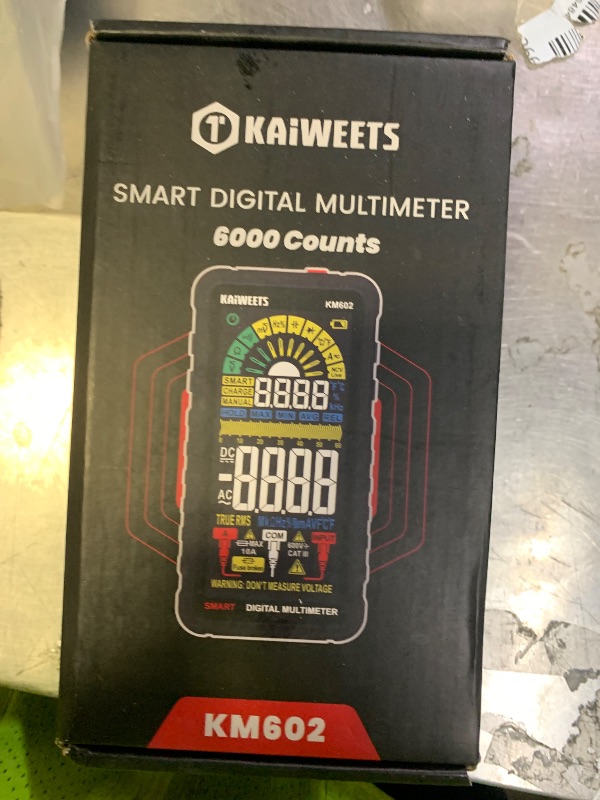 Photo 1 of KAIWEETS KM602 Smart Multimeter