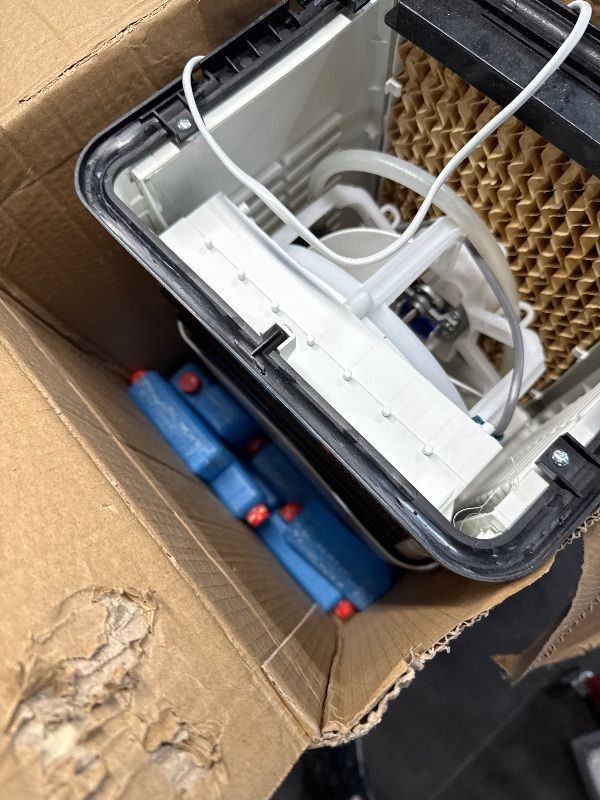 View 4 of Frostyne Portable Evaporative Air Cooler - 3 Gal, 10 Ice Packs, 6 Speeds
