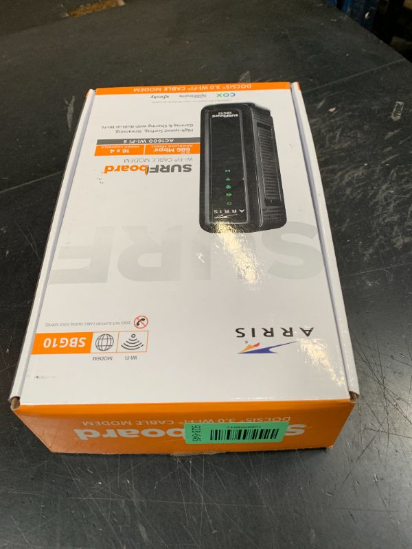 Photo 1 of ARRIS SURFboard SBG10 Cable Modem Router Combo