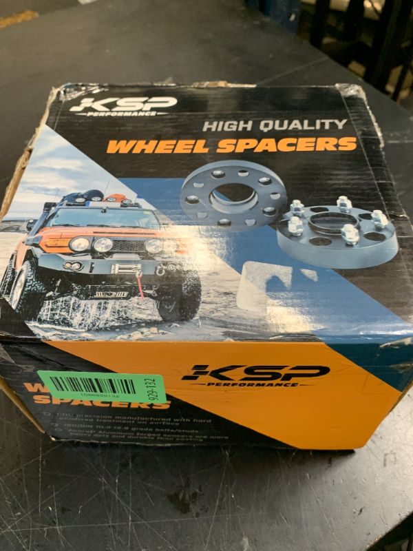 Photo 1 of KSP 1 inch Wheel Spacers for 6 Lugs