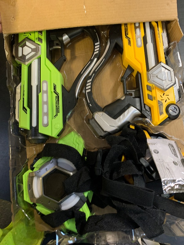 Photo 1 of IJO Laser Tag Guns Set of 4 with Vests