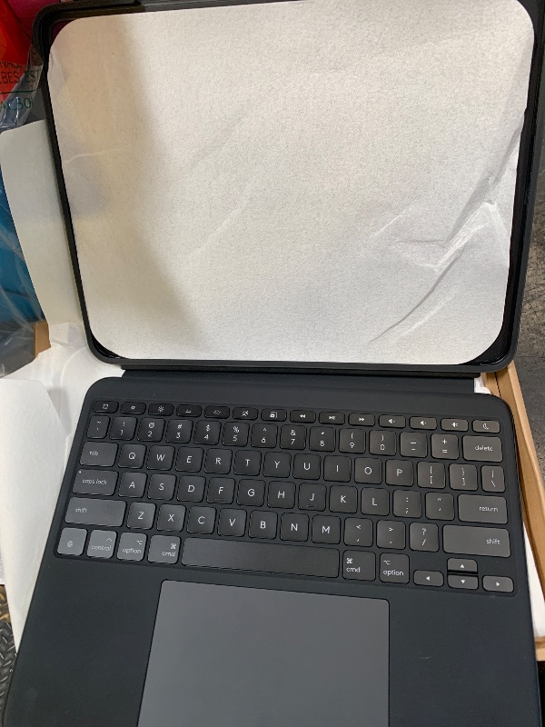 Photo 1 of Logitech Combo Touch iPad Pro 13 Inch M4 & M5 Keyboard - Midnight Black