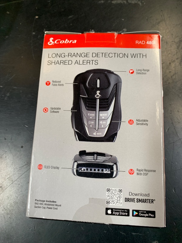 Photo 1 of Cobra RAD 700i Laser Radar Detector