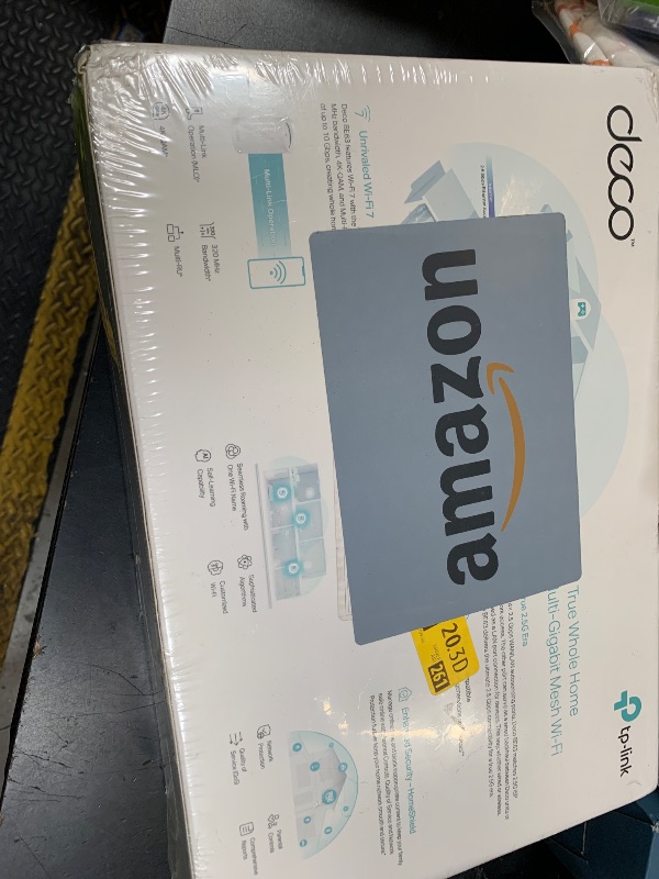 Photo 1 of Deco 7 Pro Tri-Band WiFi 7 BE10000 Whole Home Mesh System 6-Stream 10 Gbps