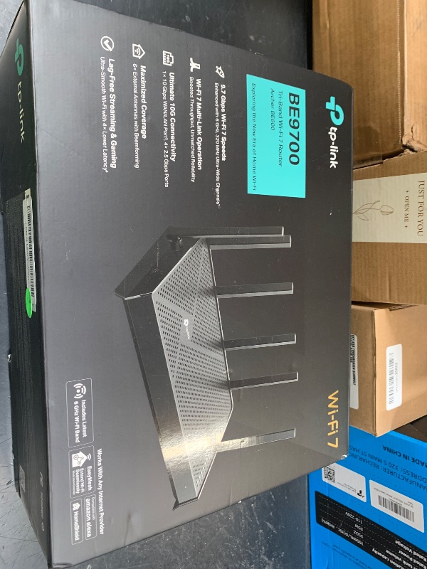 Photo 1 of actual model in box BE6500