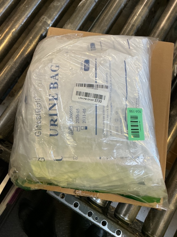 Photo 1 of GlobalRoll Urinary Drainage Bag, 2000ml, 48" Tube, 10 Pack