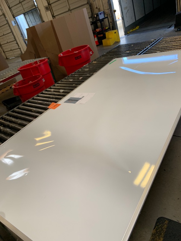 Photo 1 of VIZ-PRO Magnetic Dry Erase Whiteboard, 96 x 48 Inches