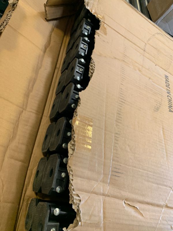 View 2 of 1MORE 8-Seat Folding Team Bench with Backrest - Black