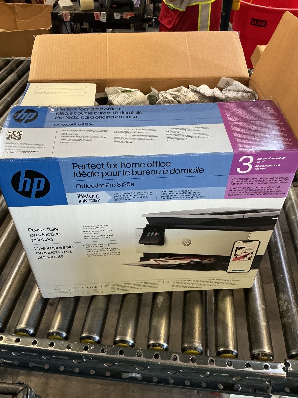 Photo 1 of HP Officejet Pro 8028 All-in-One Printer Wireless Printer, Take control of Printing, Scanning, Copying, and Fax Jobs at Home and Office, Built-in Wifi via Mobile Device, Cloud-Based, 3UC64A (Renewed)