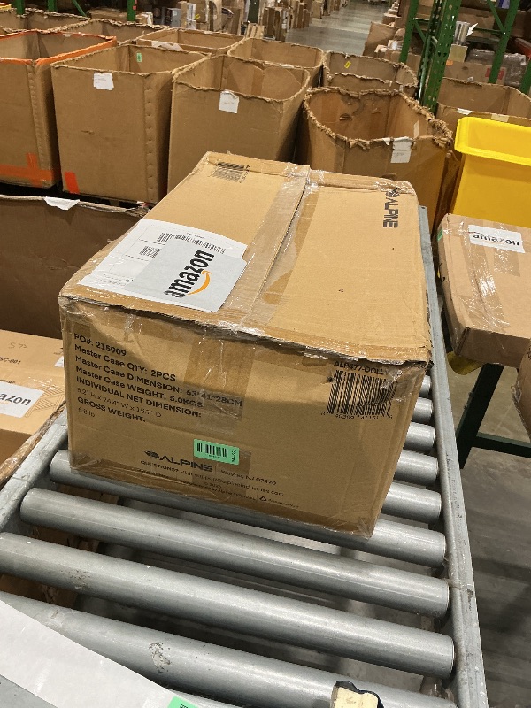View 2 of [Only 1] Alpine 2-Pack Trash Can Dolly Black
