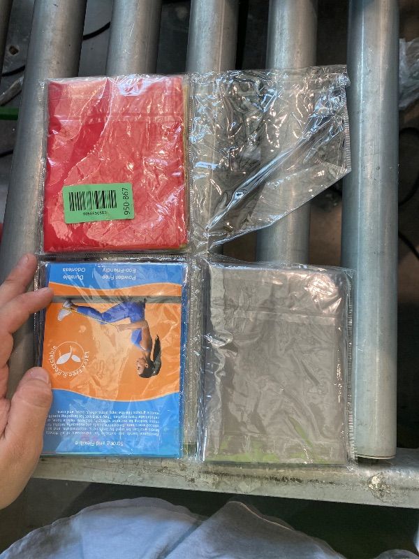 View 3 of [missing green one] Lianjindun 5-Color Resistance Bands Set (4.9FT)