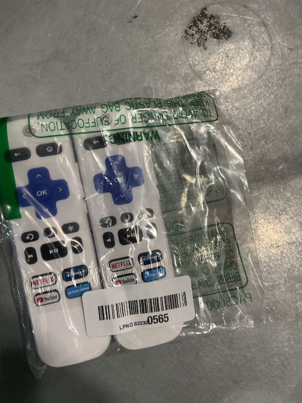 View 2 of (Pack of 2) EWO'S Remote Control for Roku TVs
