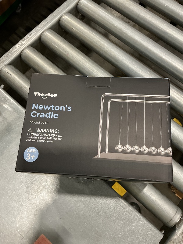 View 2 of [Tangled] Theefun Newton's Cradle Pendulum - Large 7 Beads