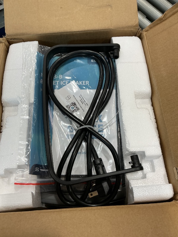 Photo 1 of **View Clerk Notes**EUHOMY Ice Maker Countertop with Handle, 9 Ice Cubes Ready in 6 Mins